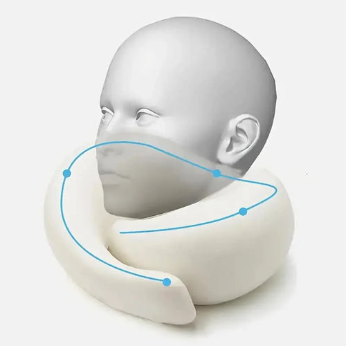 Veloura™ Premium Memory Foam Travel Neck Pillow
