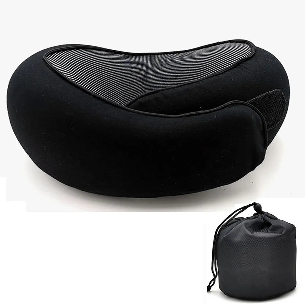 Veloura™ Premium Memory Foam Travel Neck Pillow